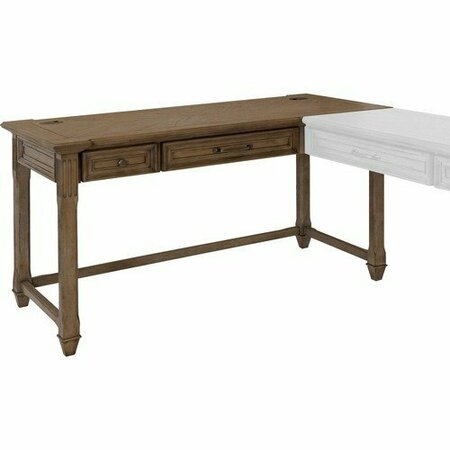 MARTIN FURNITURE DESK, OPEN, L, SHAPE MRTIMBR386R